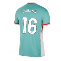 Maglia Calcio Atletico Madrid Nahuel Molina #16 Seconda Divisa 2024-25 Manica Corta